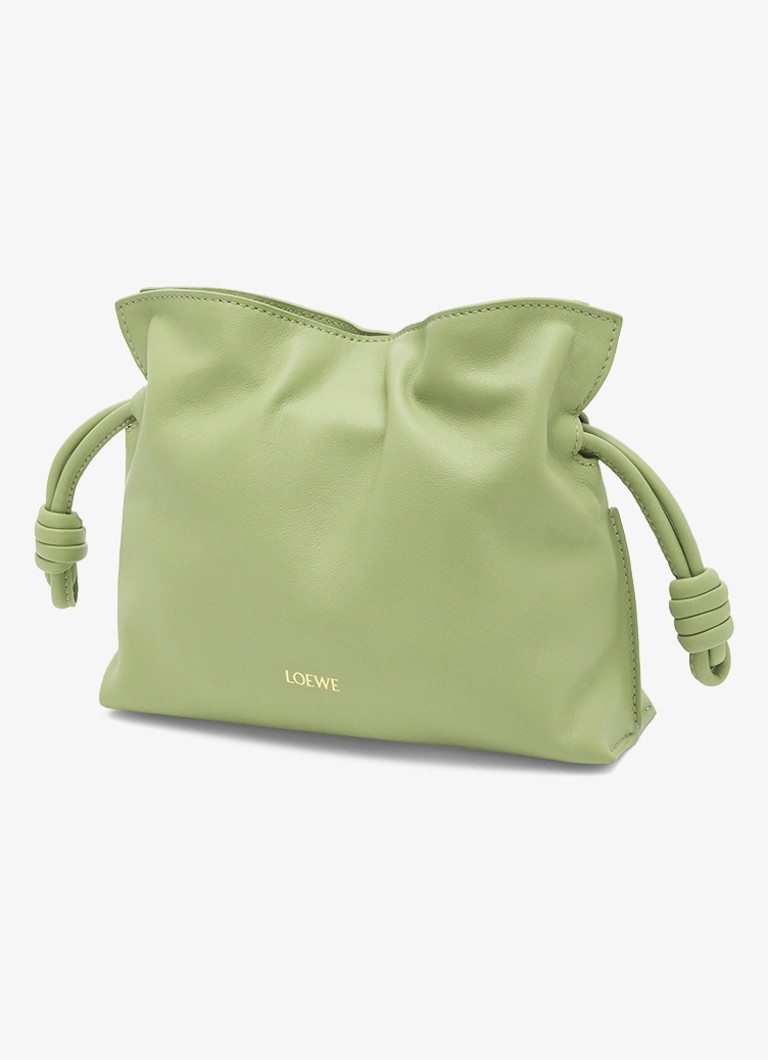 LOEWE Flamenco Mini sajūga soma no teļa ādas