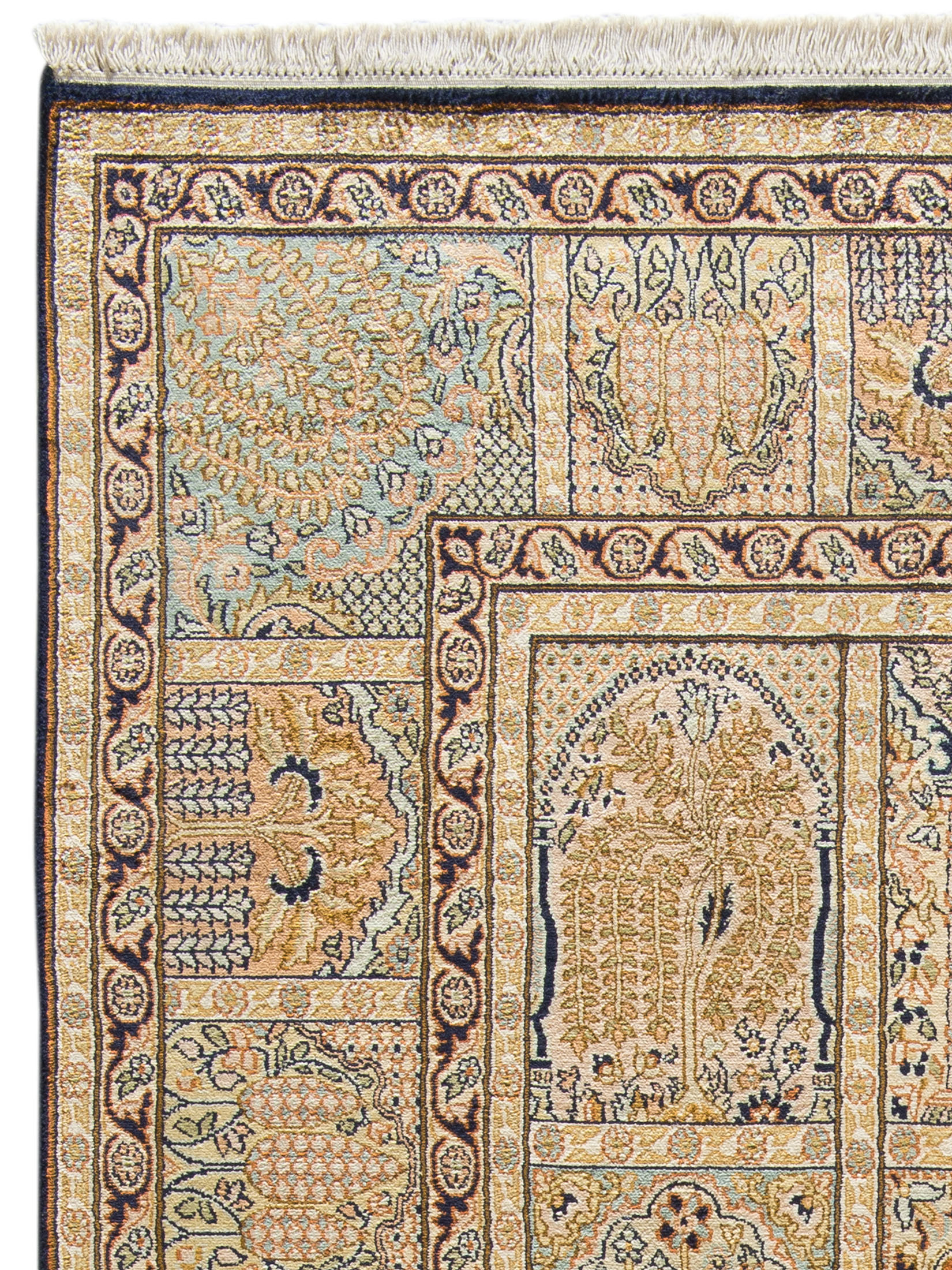 Kaschmir Seide 18/18 ca. 168 x 249 cm, Unikat / Einzelstück