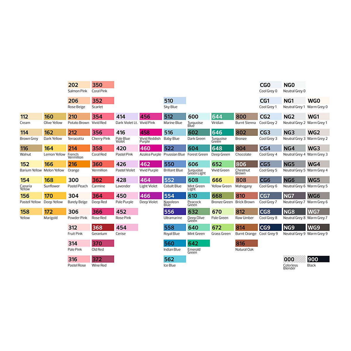 Stylefile Marker Display 120x Full Acrylic Malstifte-Sets