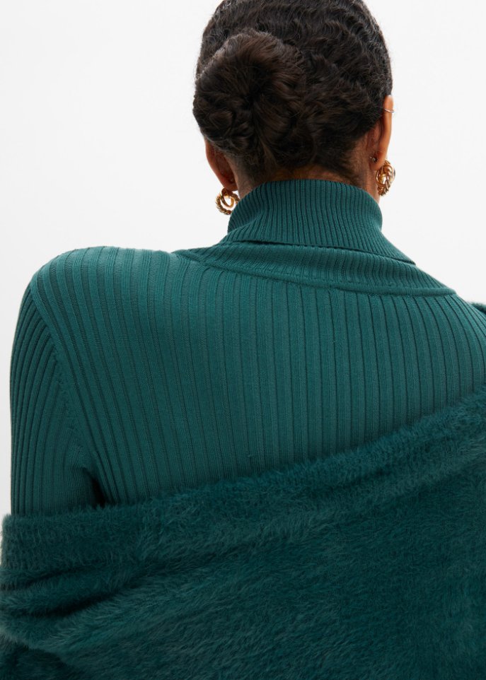 Ripp-Strickkleid