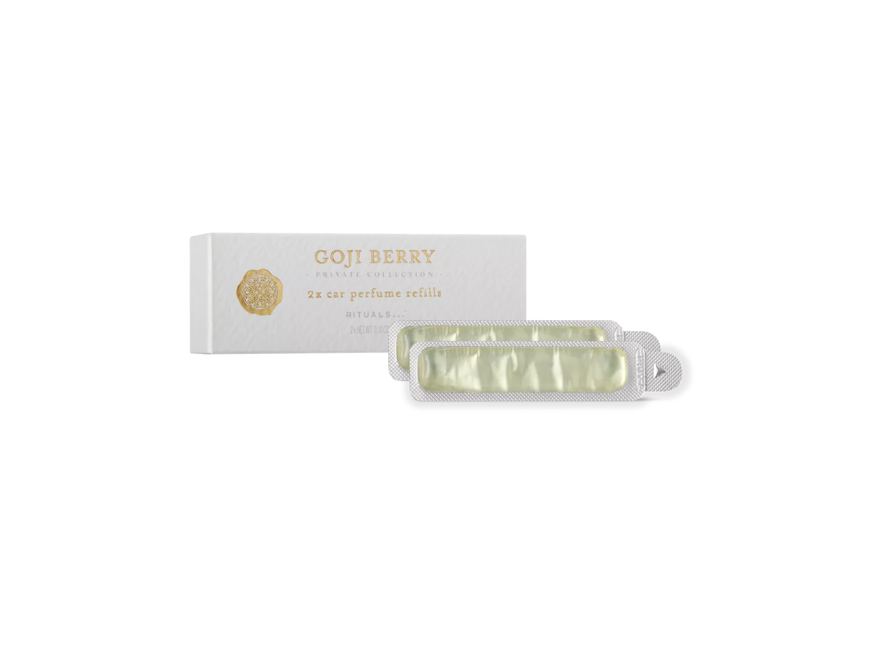 Recharge de parfum de voiture aux baies de goji Private Collection, 2 x 3 g
