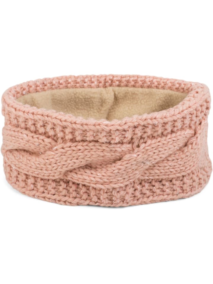 styleBREAKER Strick Stirnband in Rose günstig kaufen onesize