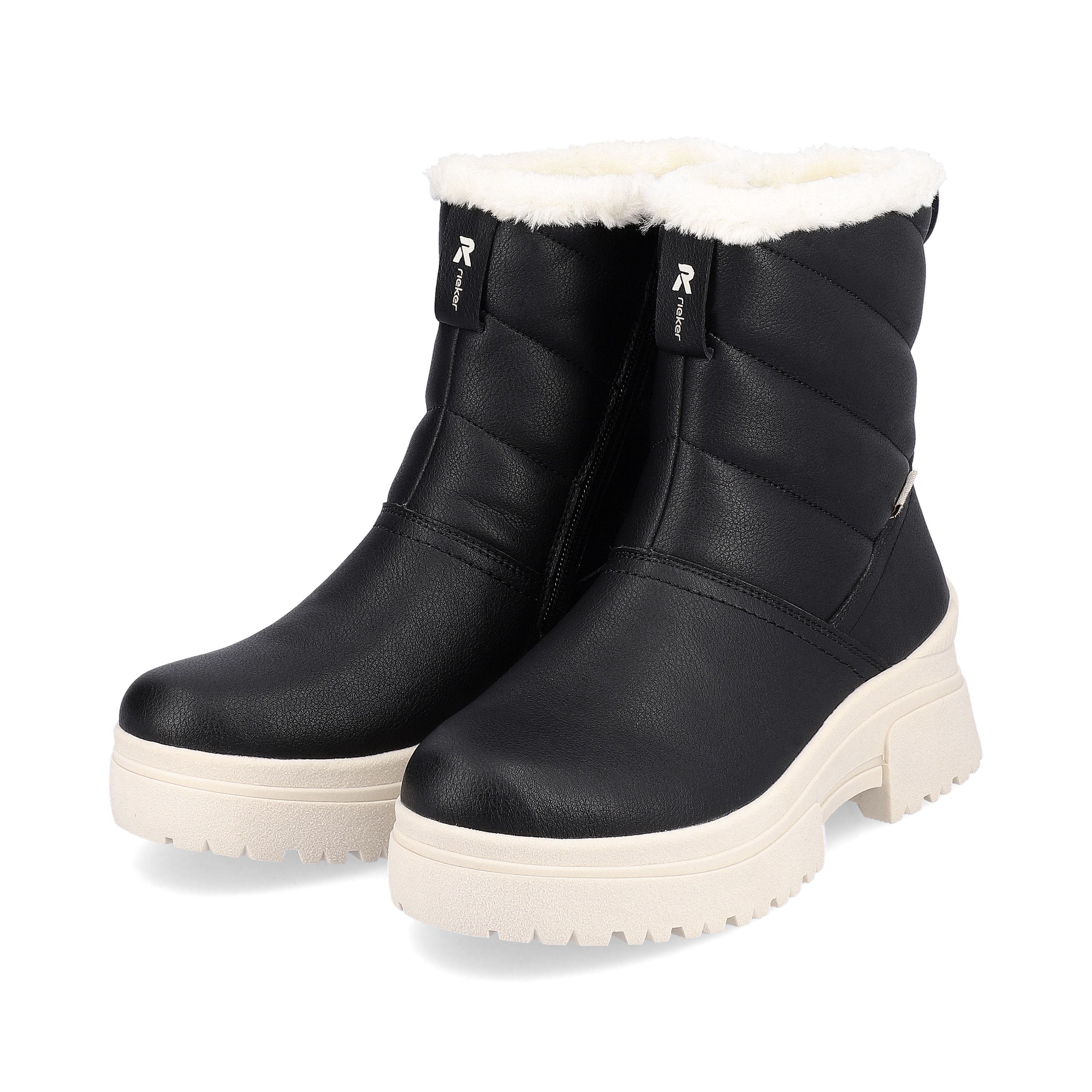 Rieker Damen Kurzstiefel night black