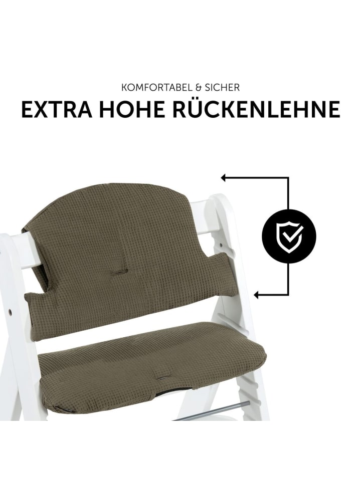 Hauck Sitzkissen / Hochstuhlauflage für Alpha Hochstuhl - in gruen,grau günstig kaufen onesize