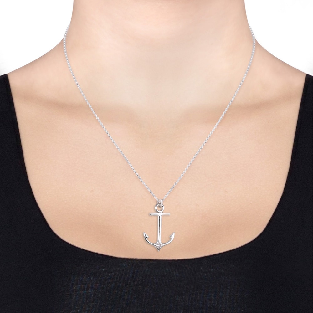 Elli Elli Collier Anker Maritim Hanseatisch 925 Sterling Silber collier