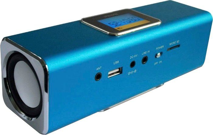 Technaxx MusicMan MA Display Soundstation 2.0 Portable-Lautsprecher (6 W)