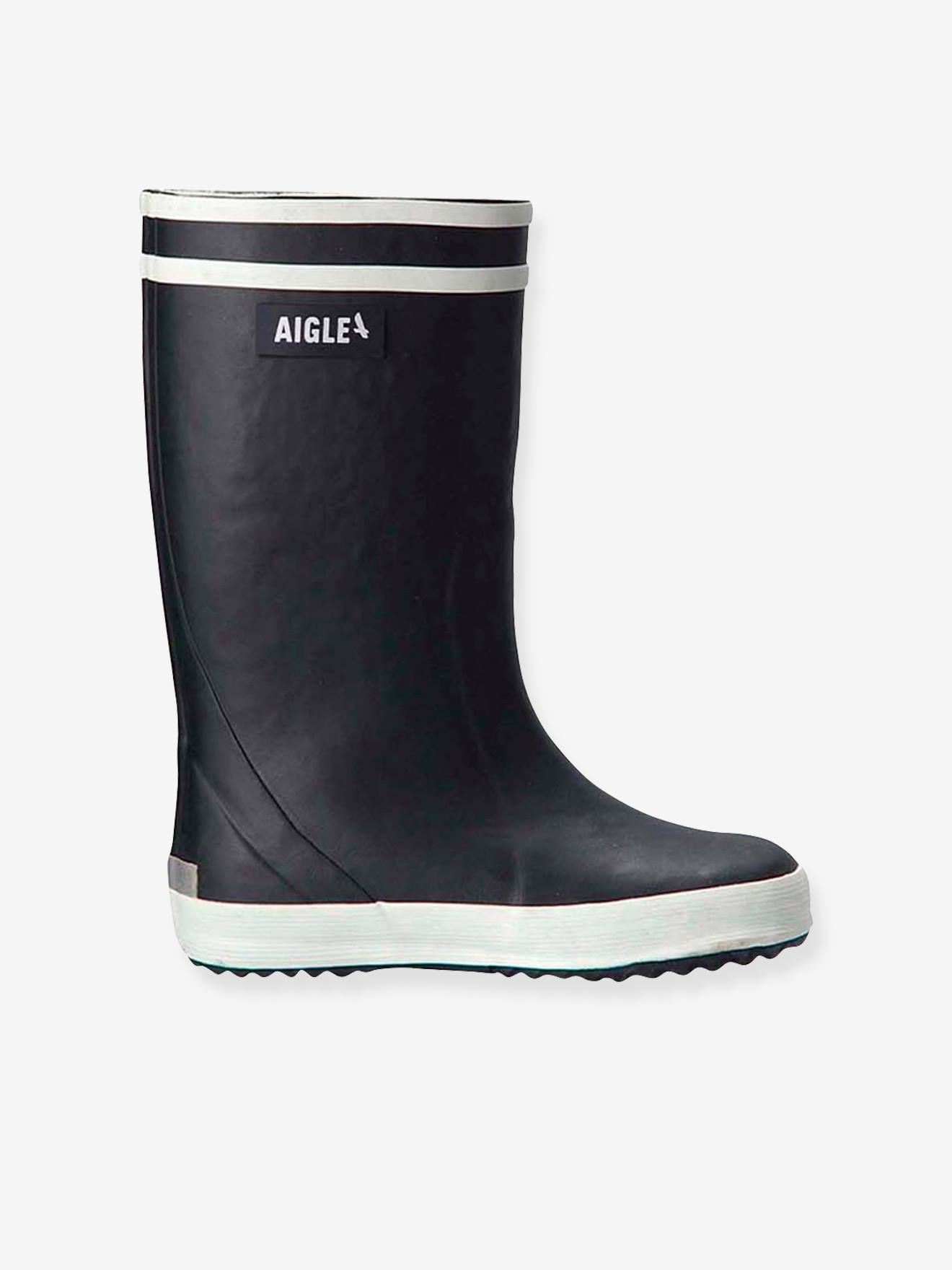 Bottes de pluie fourrées enfant Lolly Pop Fur AIGLE® marine
