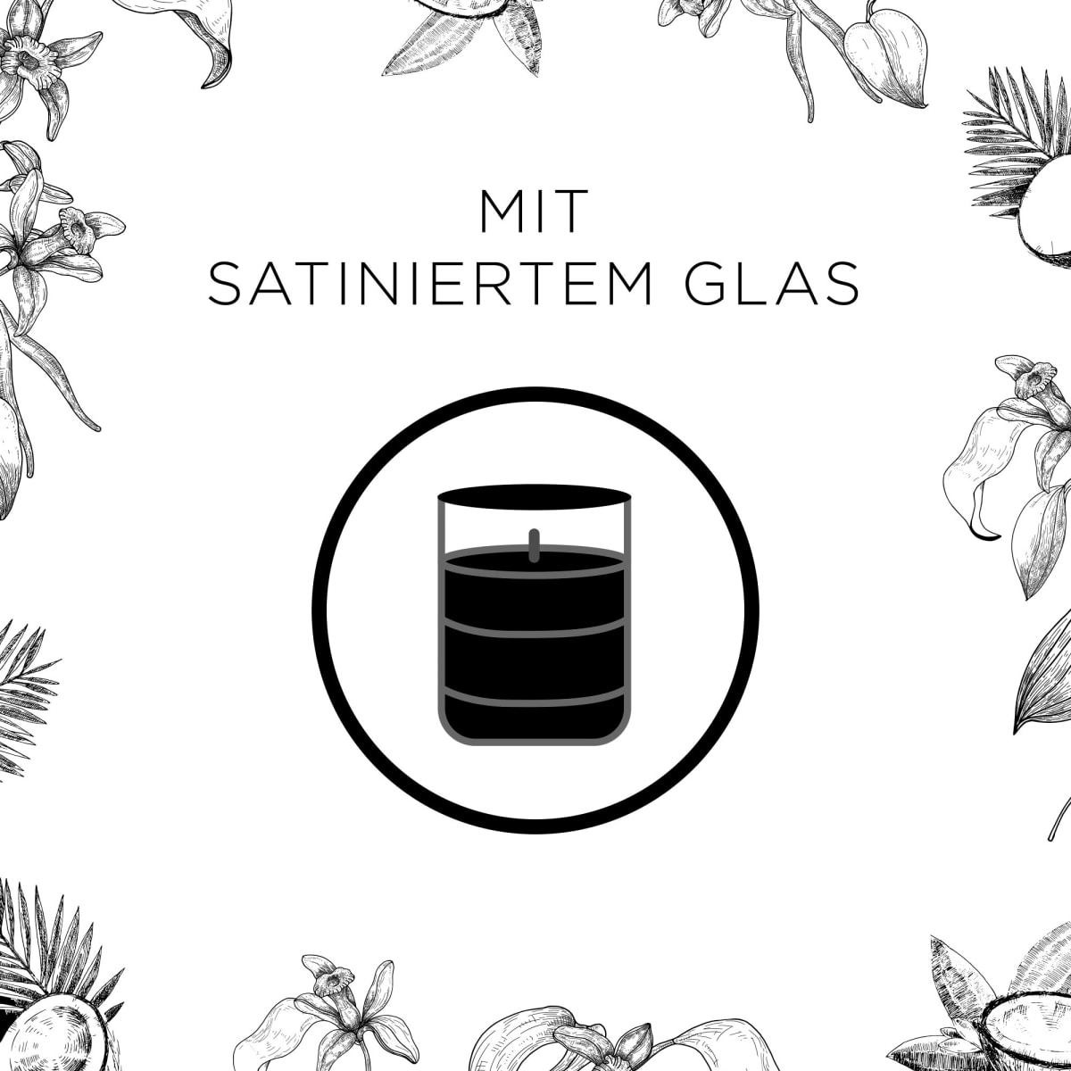 Duftkerze im Glas Vanilleschote & Kokosnuss 220g, 1 St