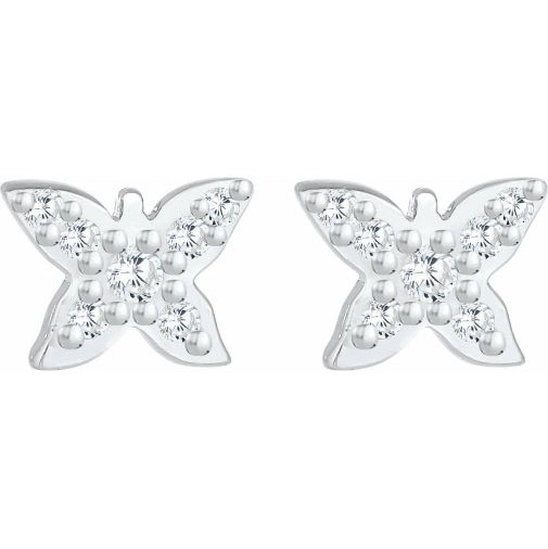 Elli Ohrringe Kinder Schmetterling Zirkonia 925 Silber