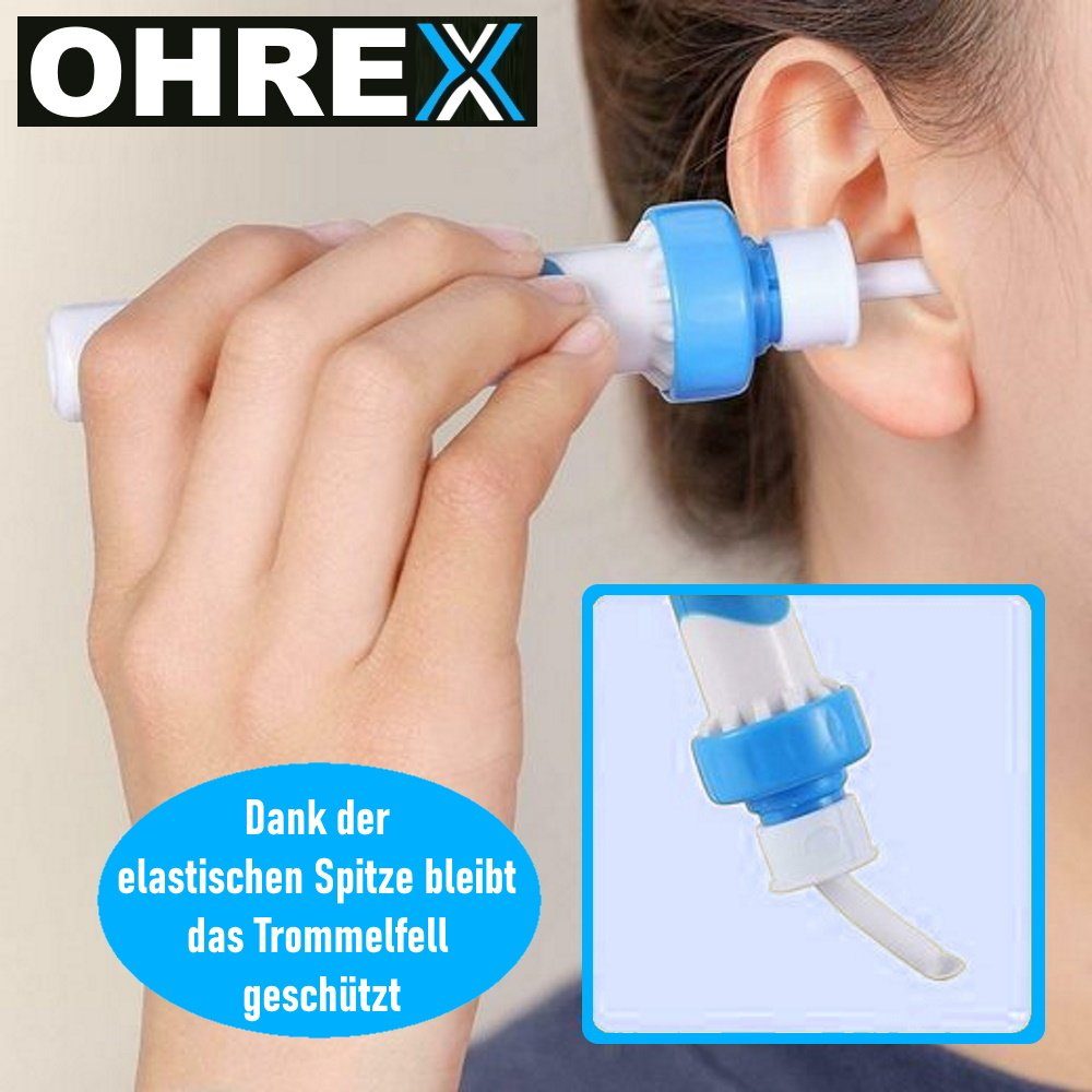 MAVURA Ohrenreiniger OHREX Elektrischer Ohrenschmalz Entferner Ohrenreiniger, Ohrenschmalzentferner Ohrensauger elektrisch