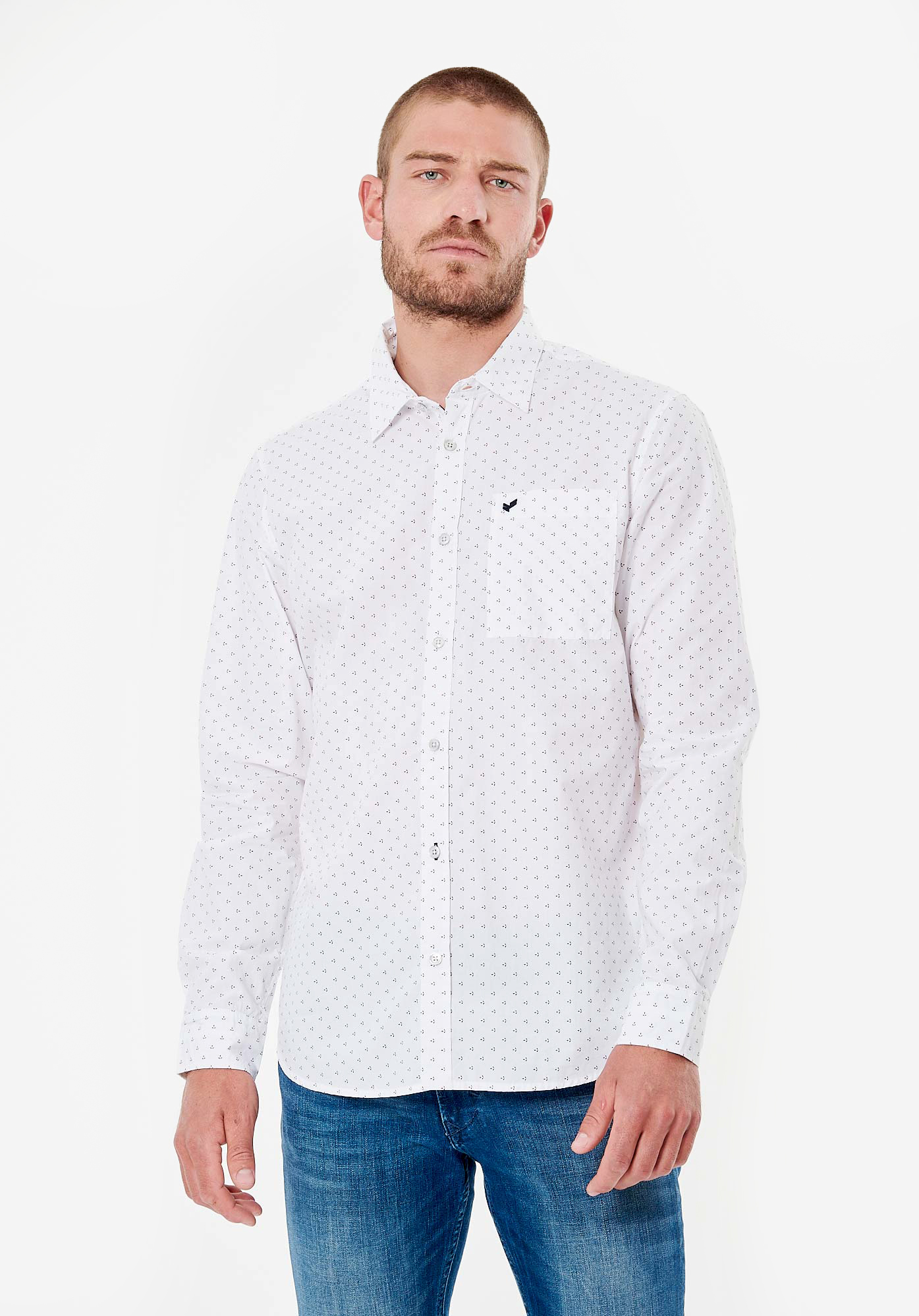 CHARL  Chemise blanche homme 100% coton bio