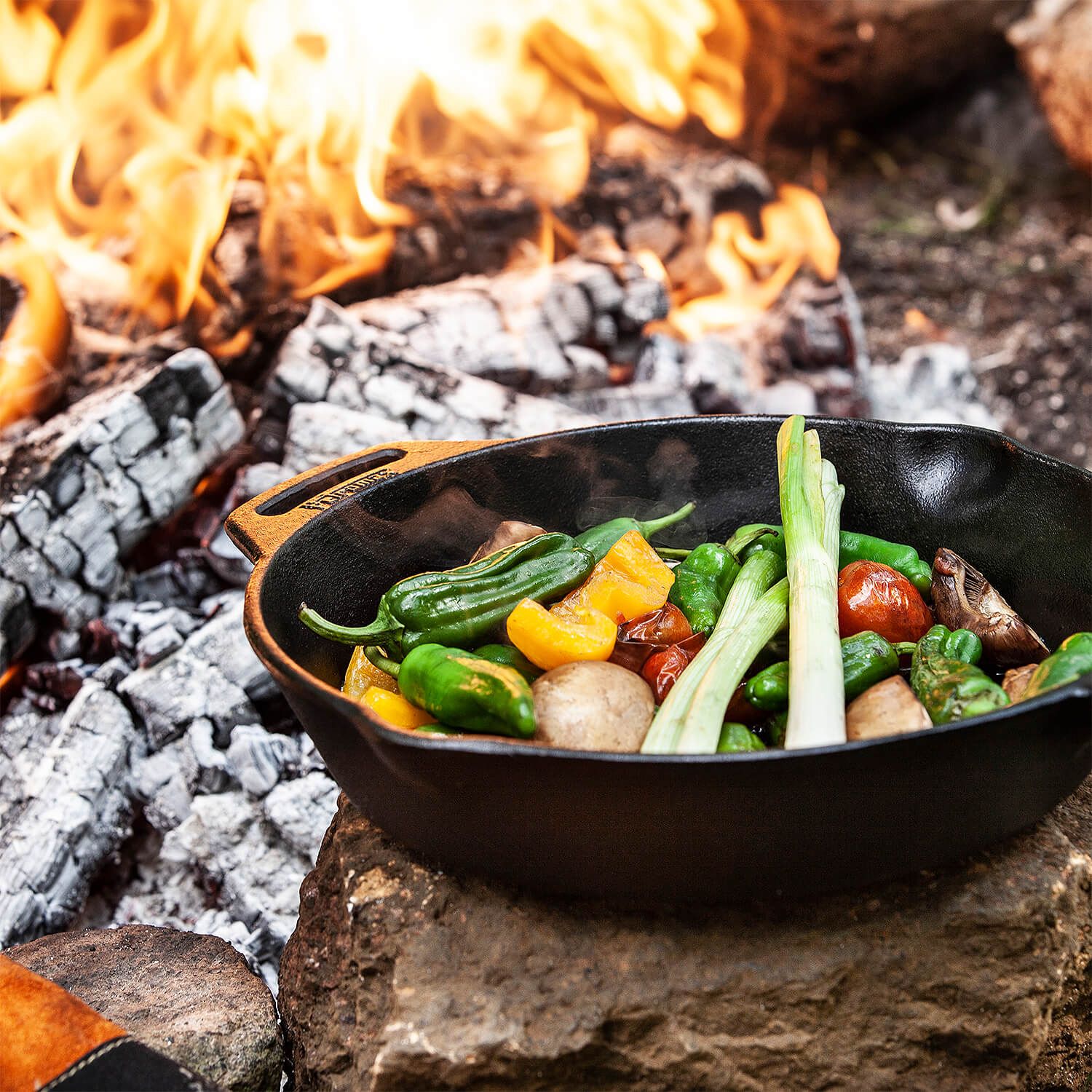 Feuerpfanne mit Stiel