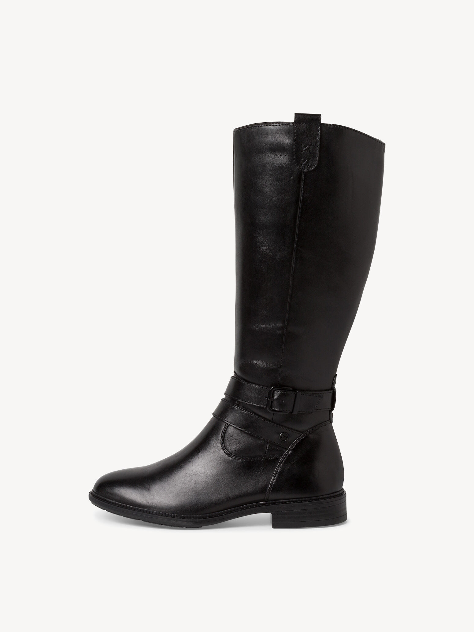 Bottes en cuir - noir