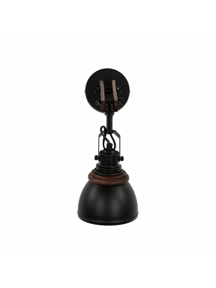 Licht-Erlebnisse Wandlampe in Schwarz Natur günstig kaufen onesize