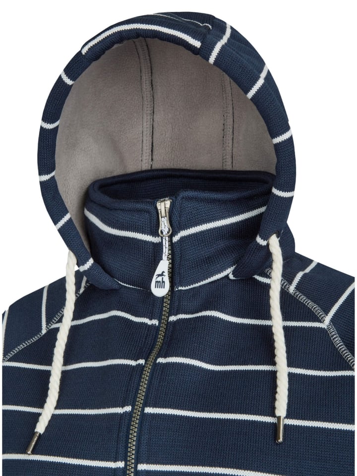 mh michael heinen Strickfleecemantel in navy günstig kaufen