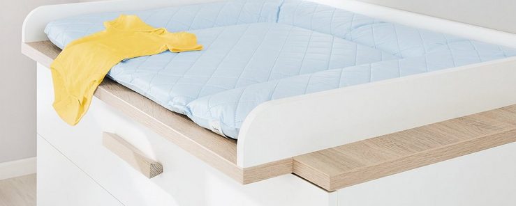 Pinolino® Wickelkommode Lumi, breit; Made in Europe