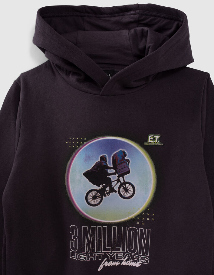 Sweat gris visuel E.T l'extra-terrestre garçon