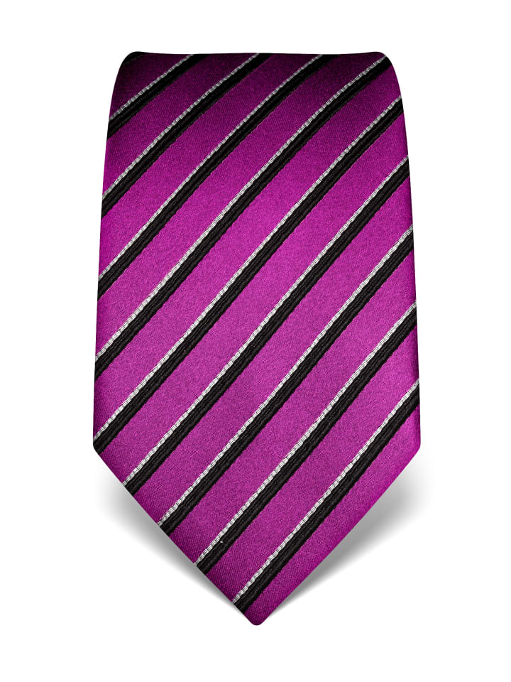 Vincenzo Boretti Krawatte in magenta günstig kaufen onesize
