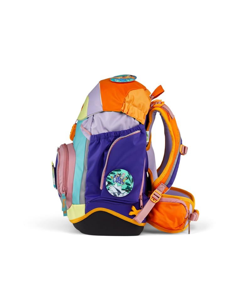 Ergobag Grundschulranzen Pack NaturBärlebnis Lila/Gelb/Blau/Orange günstig kaufen onesize