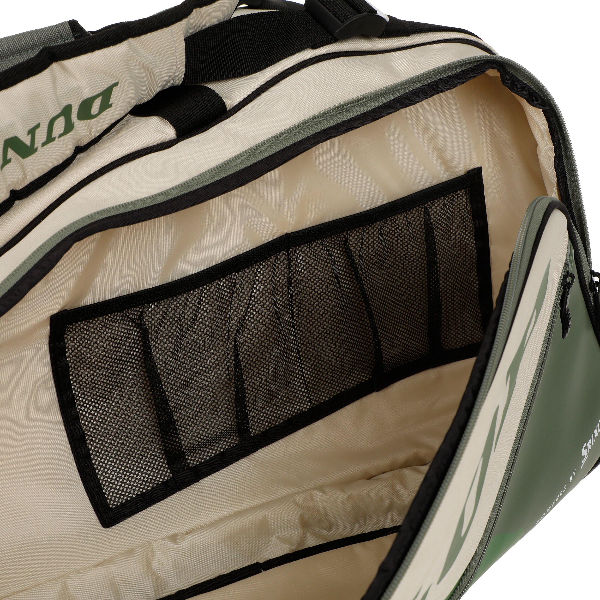 Performance Schlägertasche 12er - Grün, Beige