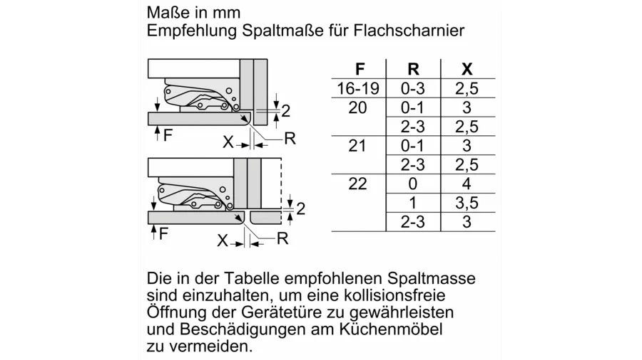 NEFF Einbaukühlschrank N 50 KI1312FE0, 102,1 cm hoch, 54,1 cm breit