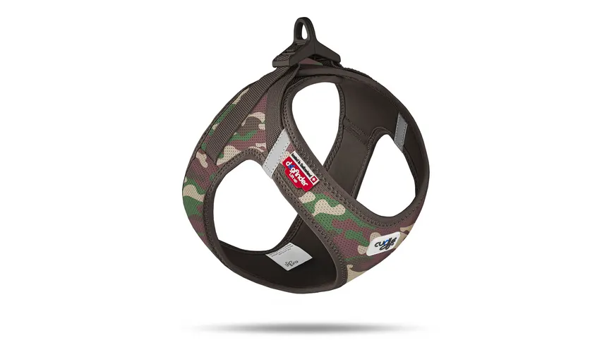 Curli Clasp Vest Geschirr Air-Mesh camo L