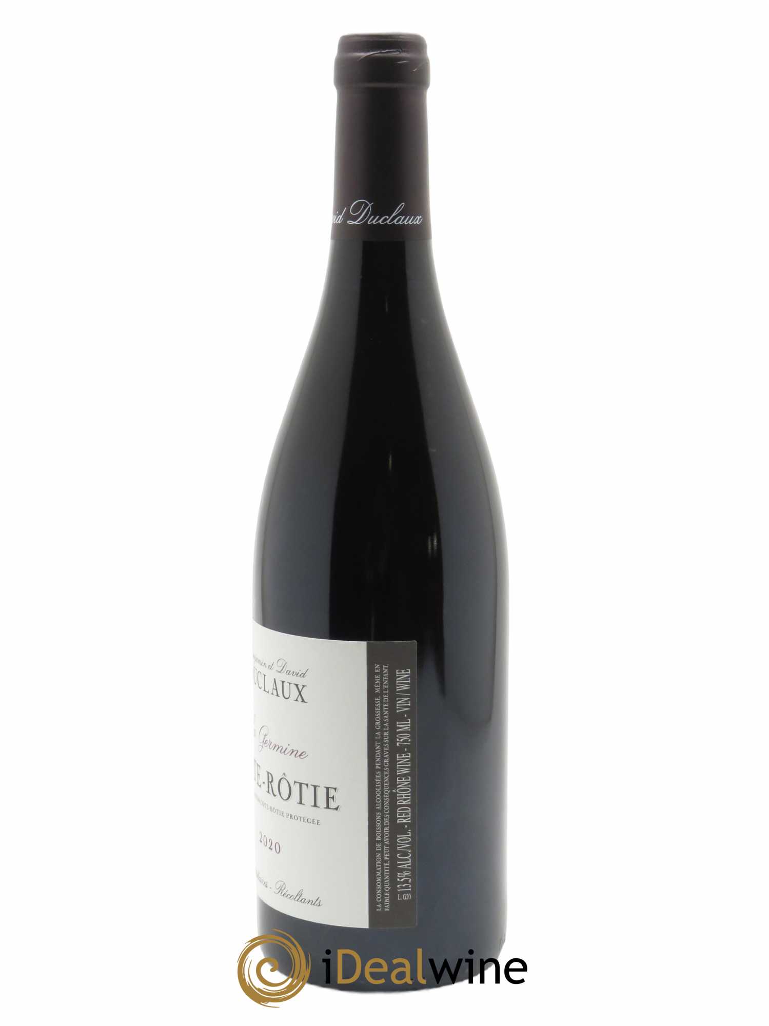 Côte-Rôtie La Germine Domaine Duclaux  2020 - Lot de 1 Bouteille