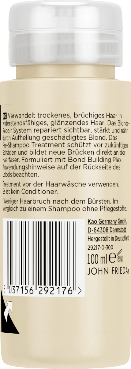 Pre-Shampoo Blonde+ Repair System, 100 ml