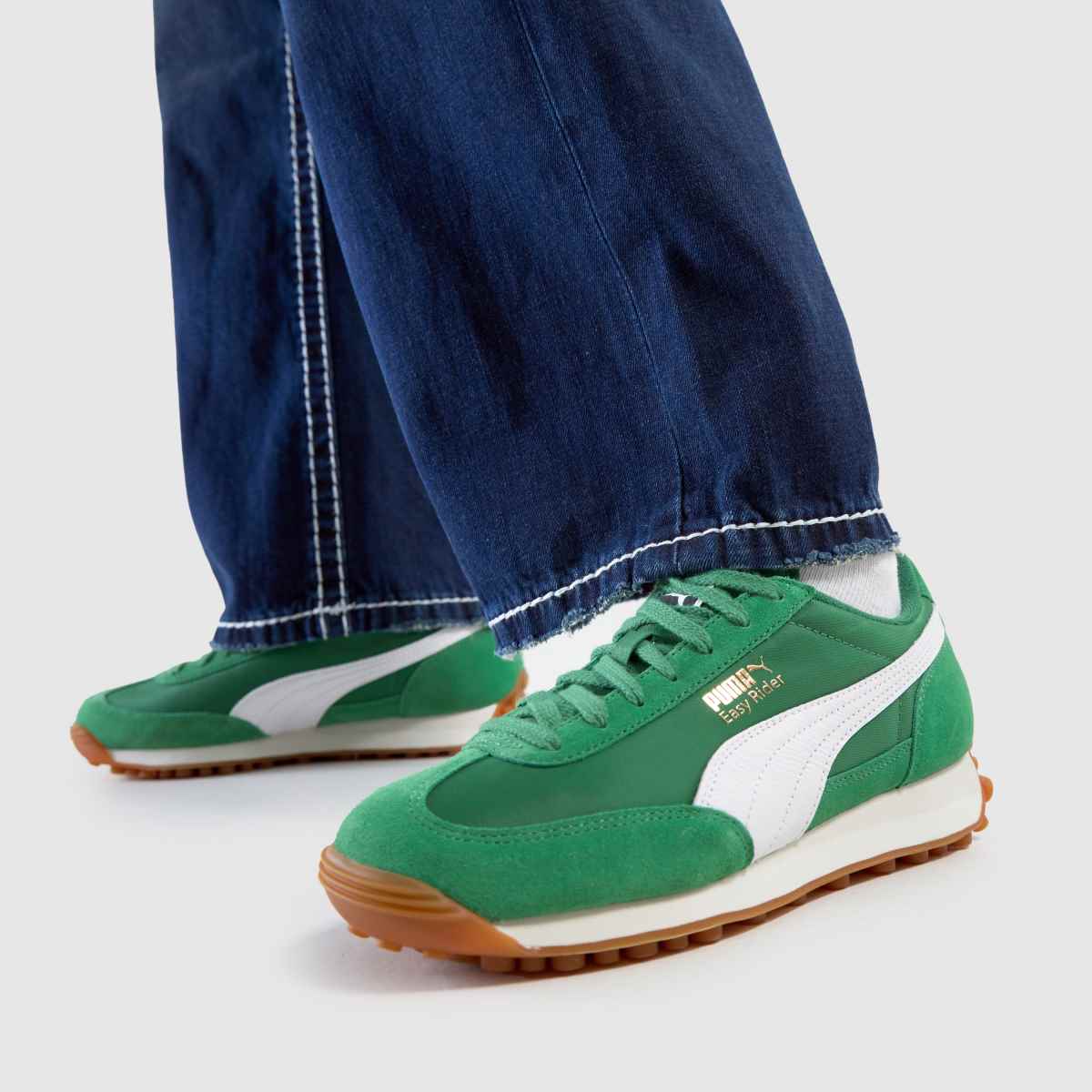 PUMA – Easy Rider – Gröna träningsskor