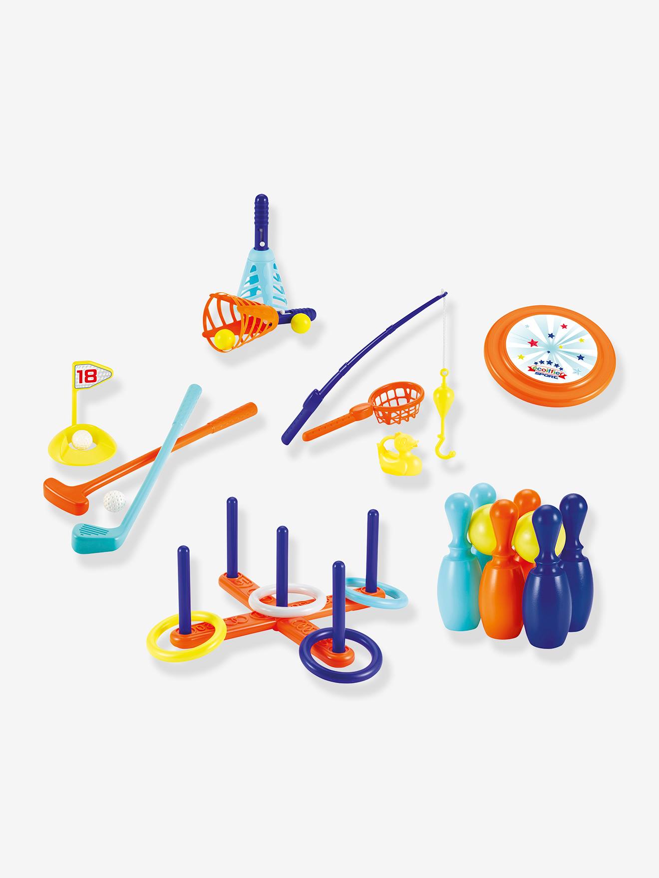 Ecoiffier Kinder Outdoor-Spieleset ECOIFFIER, 6 Spiele - mehrfarbig
