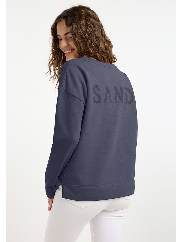ELBSAND Sweatshirt in Dunkelblau günstig kaufen