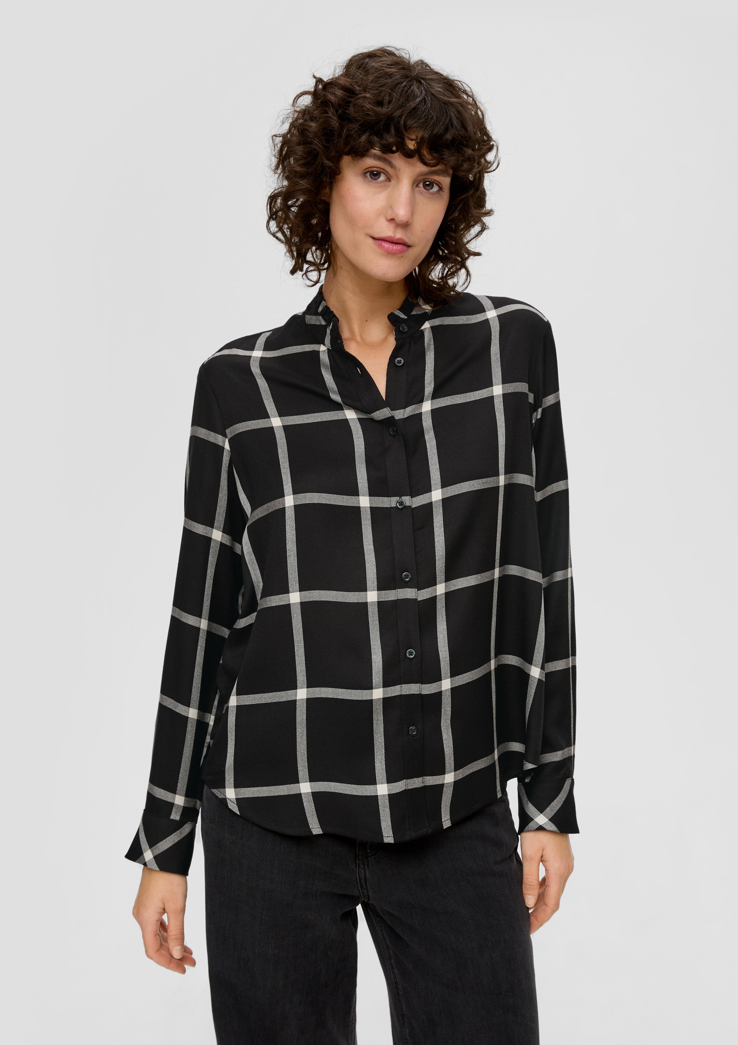 Hemdbluse mit Rüschenkragen  2139078-99N3