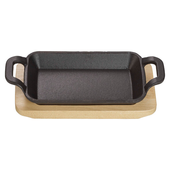 Rechteckige Servierschale, 17 x 10 x 2,5 cm, 4er Set