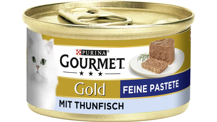 PURINA GOURMET Gold Feine Pastete mit Thunfisch 85 g