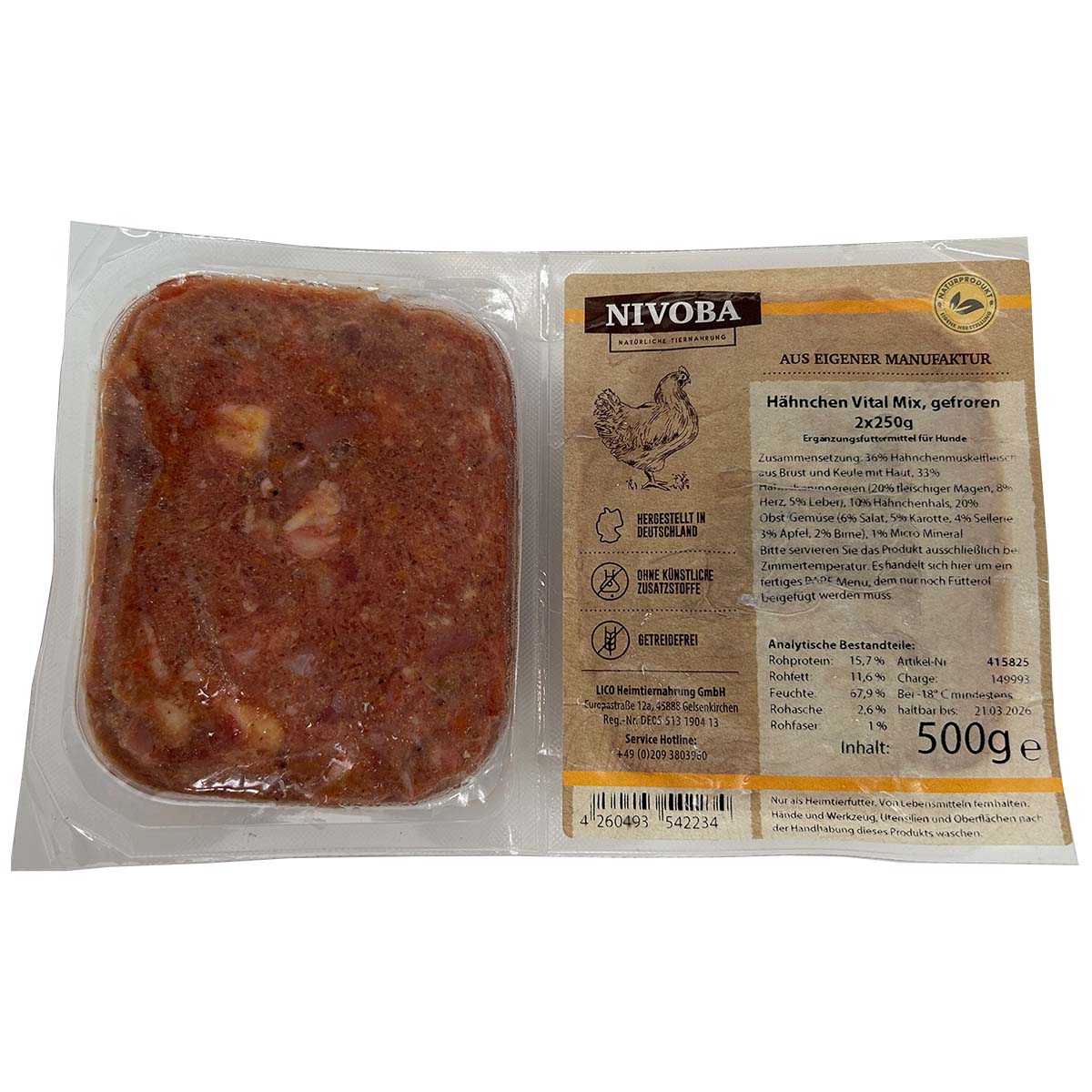 Nivoba Hähnchen Vital Mix günstig kaufen bei ZooRoyal