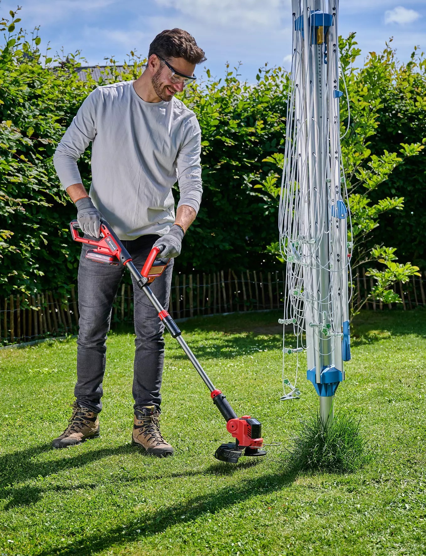 Einhell 3411255 GE-CT 18/25 Li Solo Accu Grastrimmer excl. accu en lader in doos