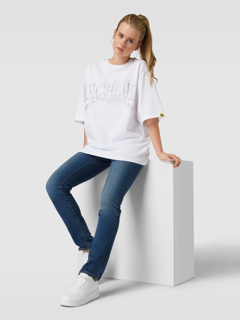 Shaping Slim Jeans im 5-Pocket-Design Modell '312™' in dunkelblau
