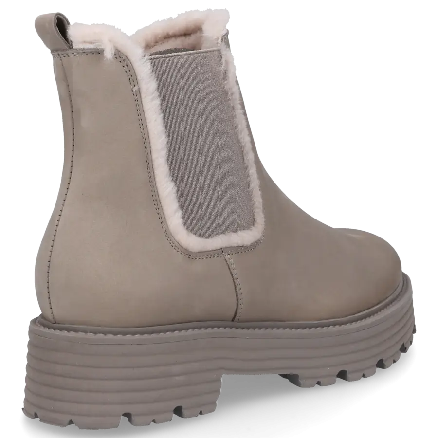 305 SOBE - Chelsea Boots KAMPEN gefüttert - grau