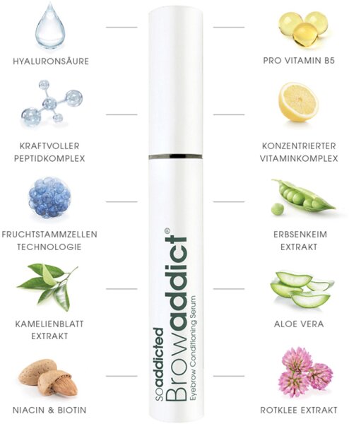 Soaddicted Browaddict Eyebrow Conditioning Serum Wimpernserum