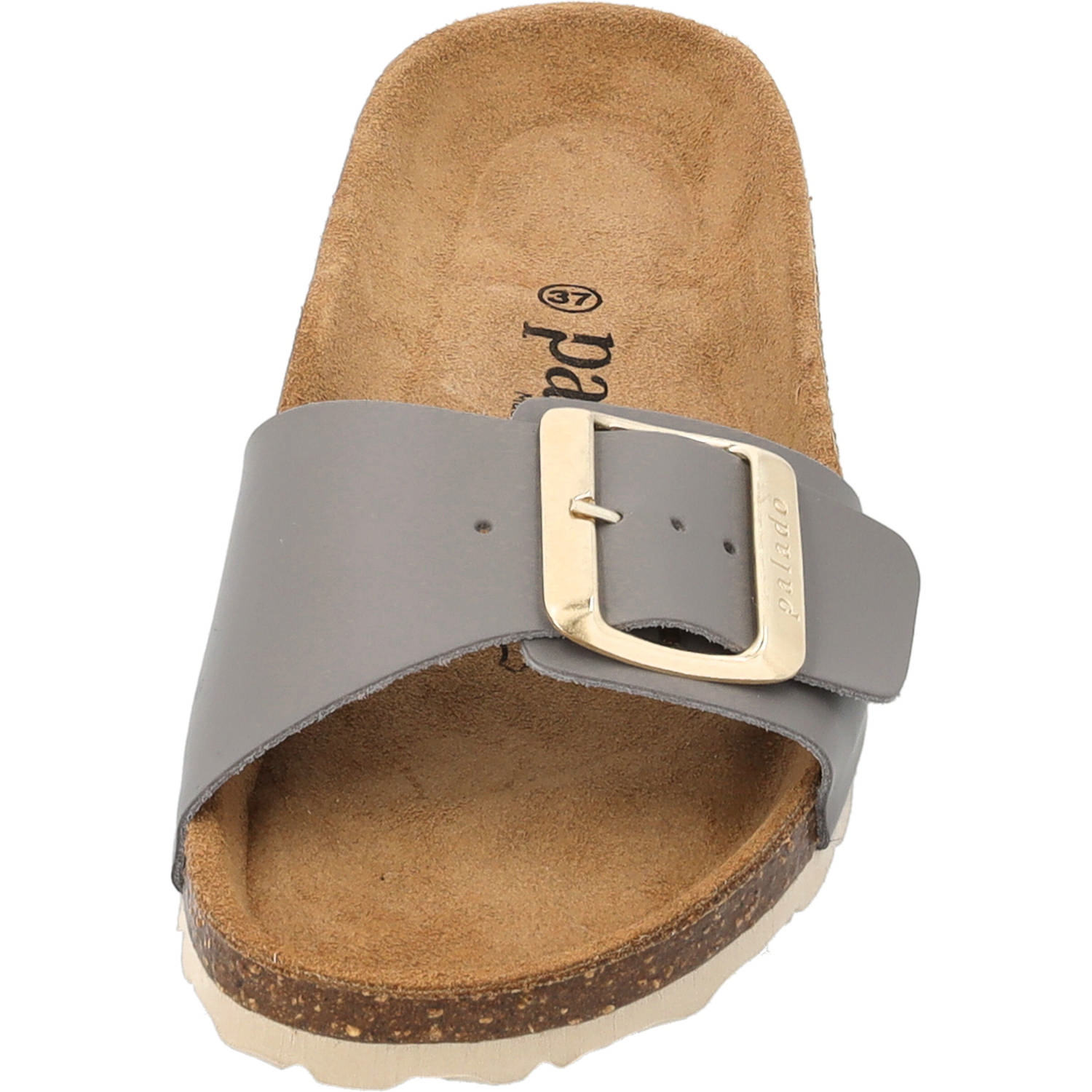 Palado Malta EGS Matt Premium Leather, Pantoletten, Damen, Grau