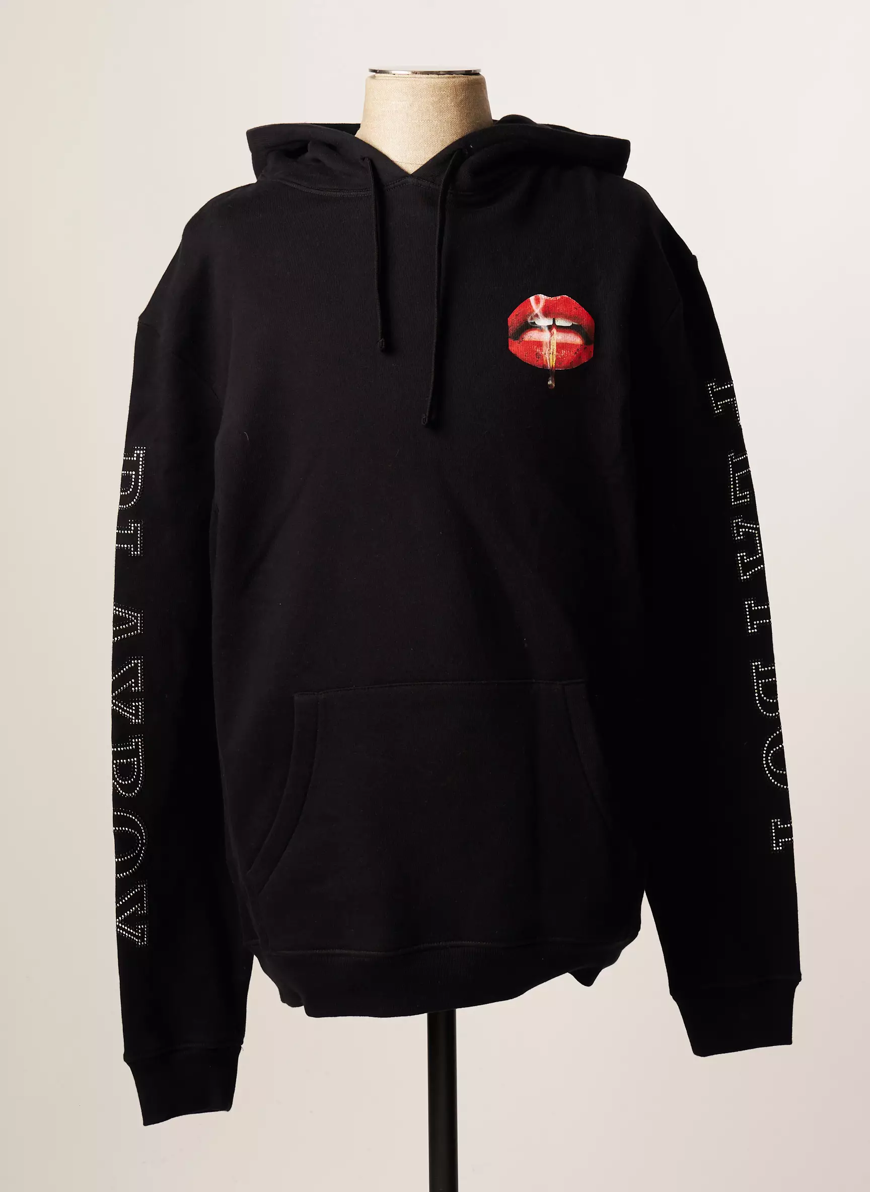Playboy X The Kooples Sweat Capuche Homme couleur noir
