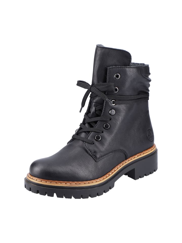 rieker Schnürboots in Schwarz günstig kaufen