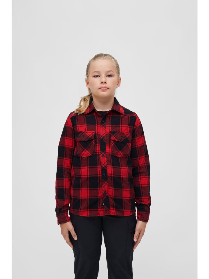Brandit Brandit Hemden in red/black günstig kaufen
