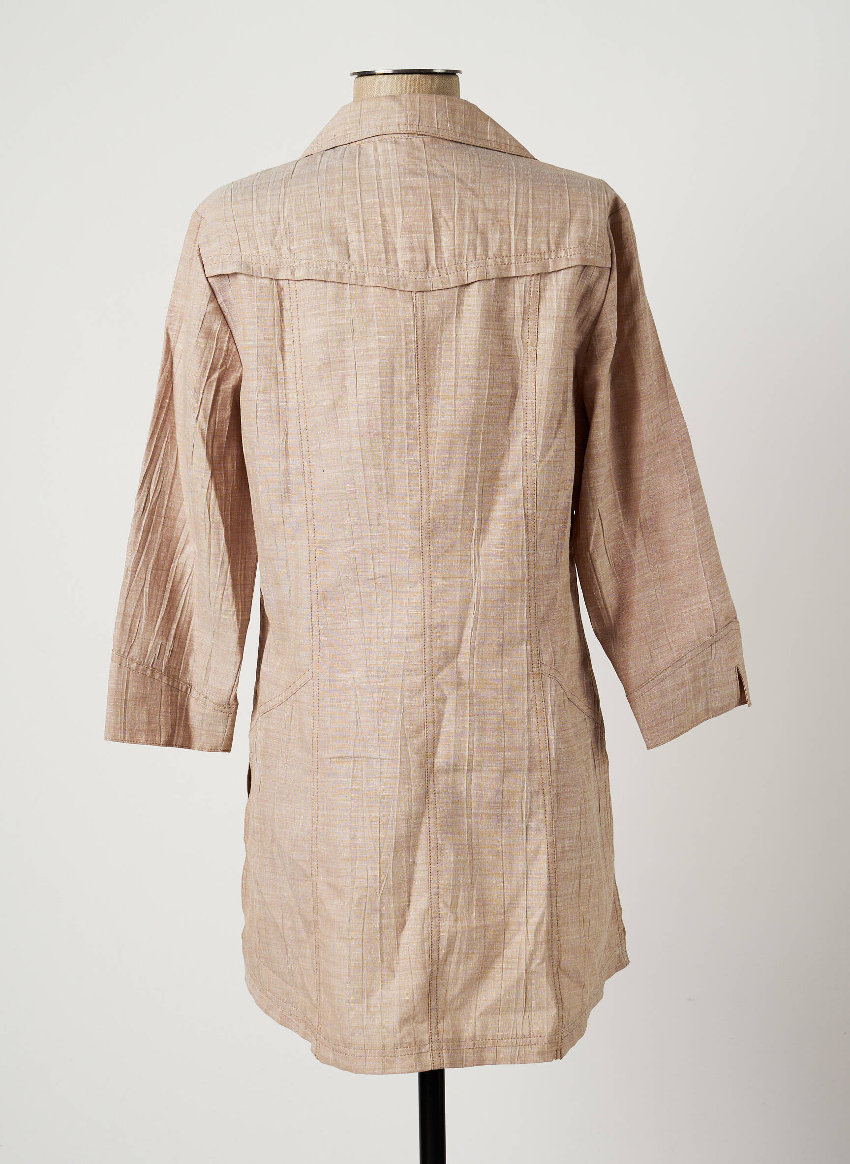 Pauporte Tuniquemanchelongue Femme couleur marron