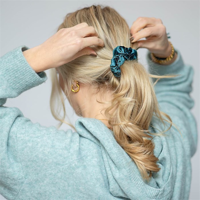 Original Scrunchie Quetzal Green