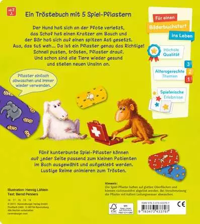 Pusten, trösten, Pflaster drauf!