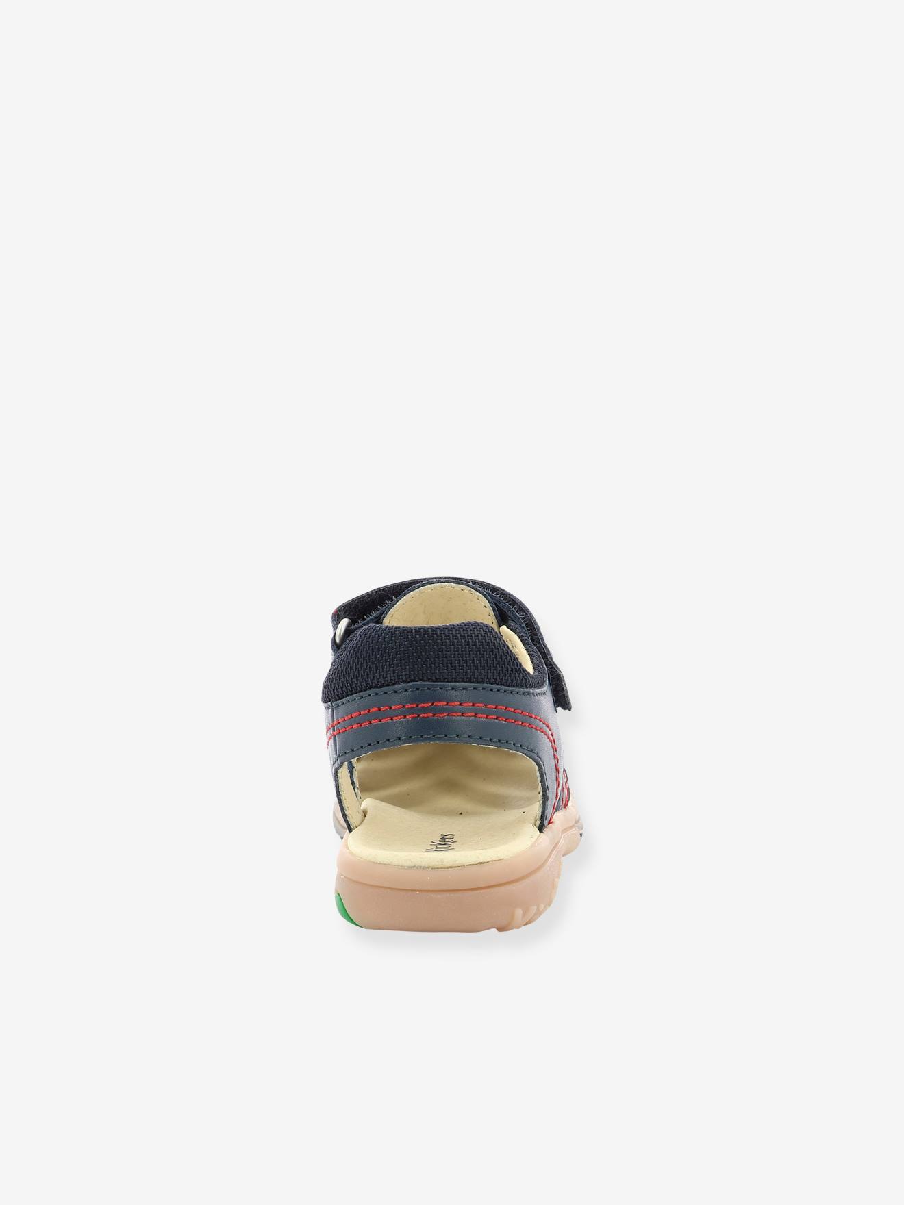 Kickers Jungen Ledersandalen PLATINIUM KICKERS - camelfarben