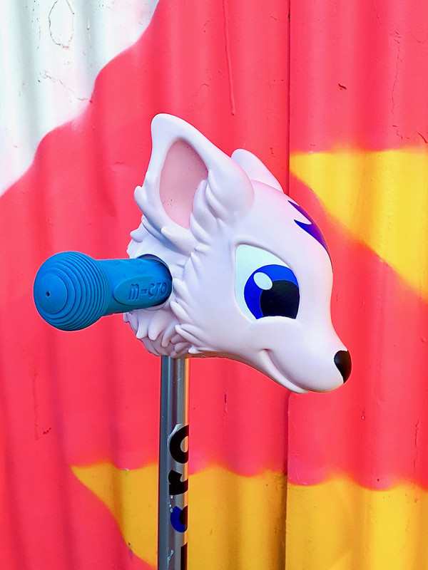 Tête de trottinette faon