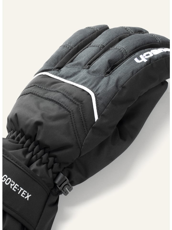 Reusch Fingerhandschuhe Teddy GORE-TEX in 7721 black/black melange günstig kaufen