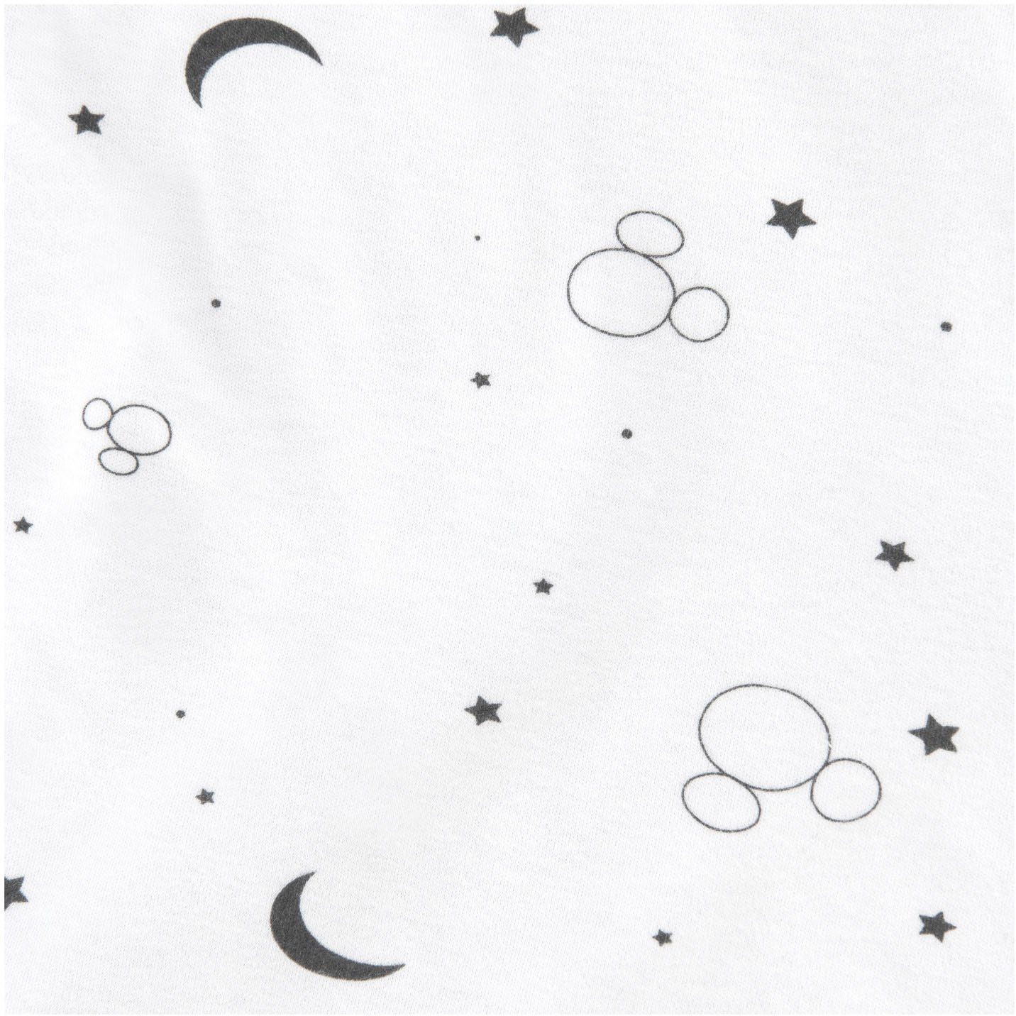Babydecke Baby Einschlagdecke, Snuggle N Dream Mickey Mouse Anthracite, Hauck, mit Kapuze